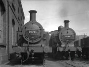 Steam Duo at Spital Bridge (1933)
