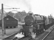 Mixed Freight leaving Oundle (1963)