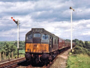 Class 24 Diesel at Kings Cliffe (1965)