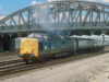 Queens Own Highlander at Peterborough Station (1980)