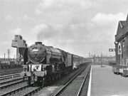 Yorkshire Pullman at Peterborough (1955)