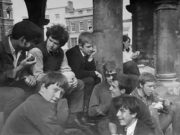 Sitting on the Guildhall Steps (1967)