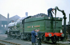 GWR “Clun Castle” at New England (1967)