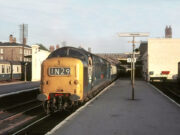 Deltic at Peterborough North (1970)