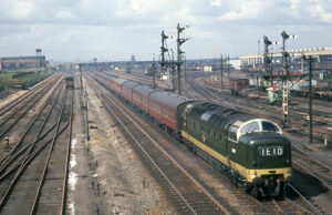 Deltic D9011 from Spital Bridge