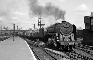 Steam at Peterborough North 1958