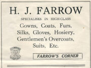 Advert – HJ Farrow – 1941