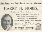 Advert – Harry N Nobbs – 1941