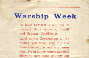 Advert – Trustee Savings Bank – 1941