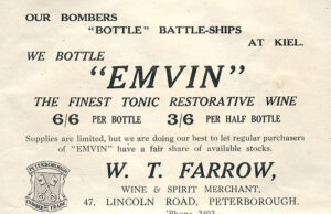 Advert – WT Farrow – 1941