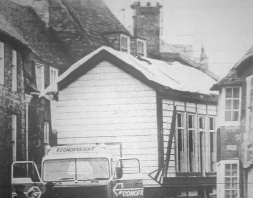 Barnwell Station building in Oundle (1977)