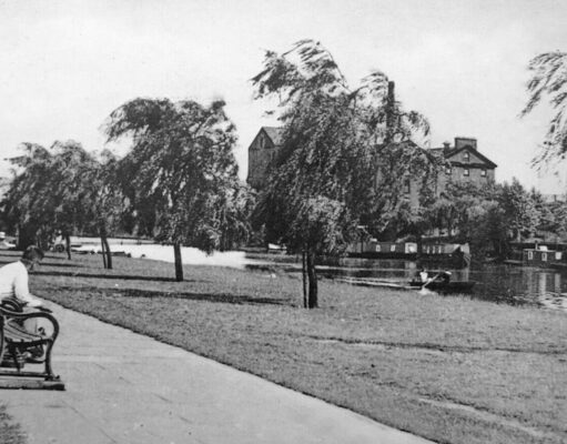 Relaxing on the Embankment (c.1962)