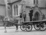 Horse & cart in Eye c.1915