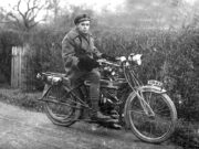 Vintage Peterborough Motorbike