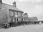 Cyclists at The Greyhound, Eye