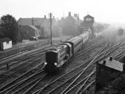 Hawk Class Diesel at Peterborough East (1958)