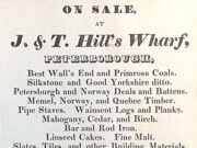 Hill’s Wharf, Bridge Street (1833)