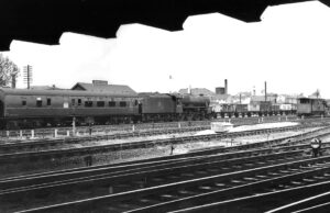 Black Five under Crescent Bridge