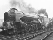 Twin Steam at Peterborough North (1955)