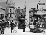 Trams on Long Causeway