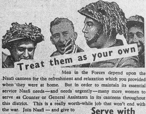 NAAFI Advert (1940s)
