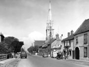 Eye Chuch Spire and High Street