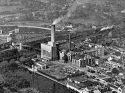 Power Station – aerial view (1950s)