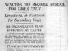 Schools Re-Organization Plan (1947)