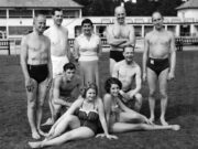 Swimmers at the Lido