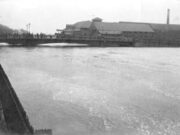 Town Bridge and the Nene in Flood (1903)