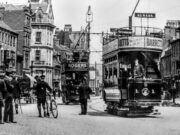 Tram #1 on Long Causeway (1912)