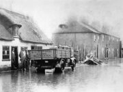 Floods on Whitmore Street, Whittlesey