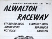 Alwalton Raceway Programme (1980s)