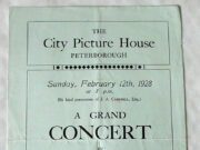 City Picture House programme 1928