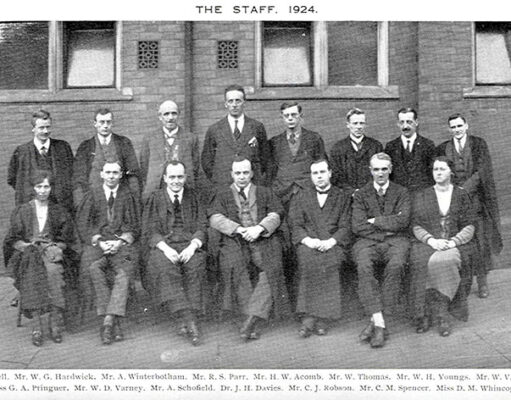 Deacons School staff (1924)