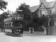 Tram on Eastfield Road