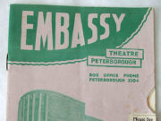 Embassy Theatre programme 1938
