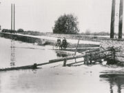 Floods near Glinton 1912