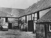 Haycock Hotel courtyard in the Sixties