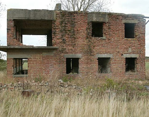 Kings Cliffe airfield control tower
