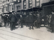 Arrival of the Motor Buses c.1913