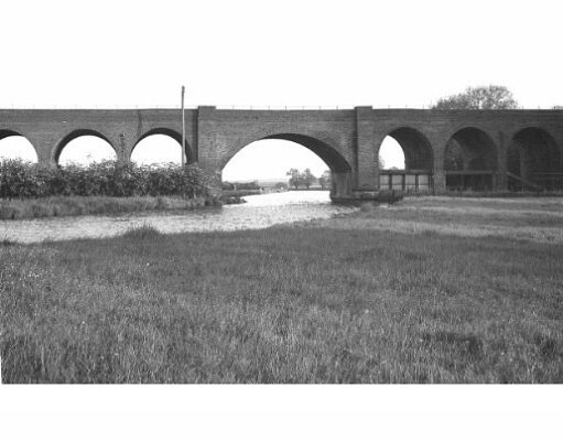 Nassington Railway Viaduct c.1975