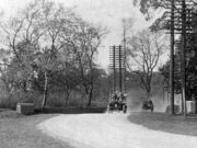 Early Motor Vehicle near Sawtry (c.1910)