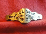 Noseband – Arthur Clarke, Peterborough (c.1910)