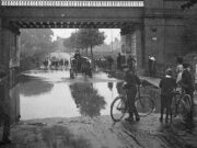 Oundle Road floods 1912
