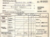 Oundle Railway Ticket (1967)