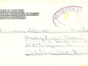 Postcard from Peterborough POW