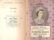 Queen Elizabeth II coronation programme