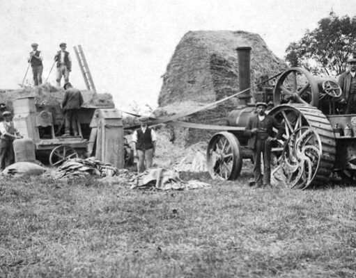 Threshing at Sawtry