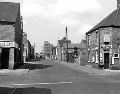 Taverners Road in the 1960s